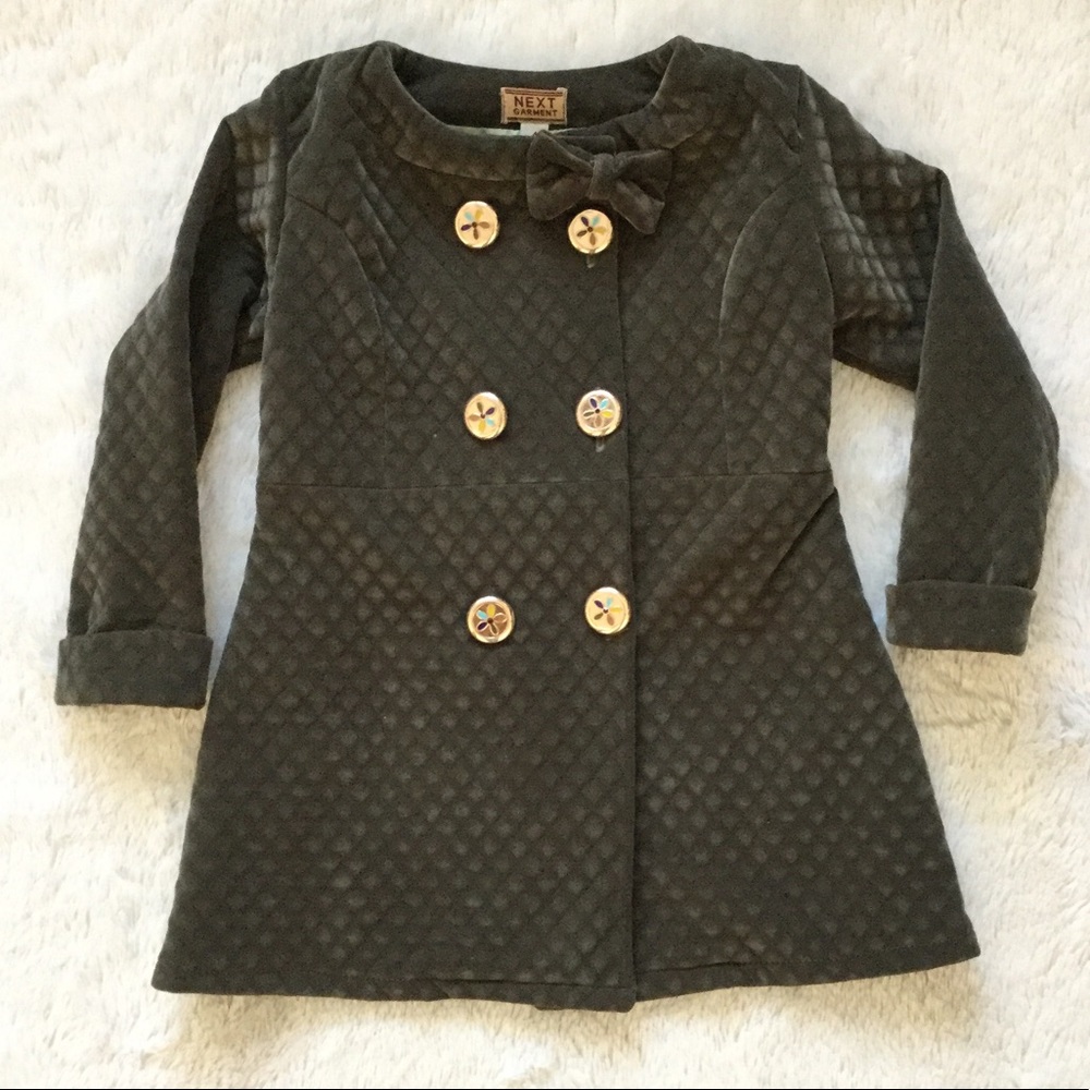 olive green coat